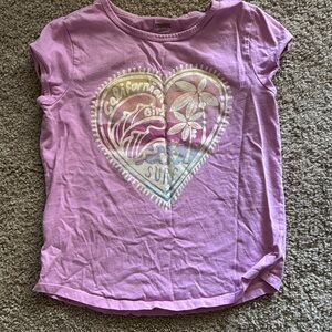 💜 3 for $10 Gymboree Pink Tropical Heart Short Sleeve Tee